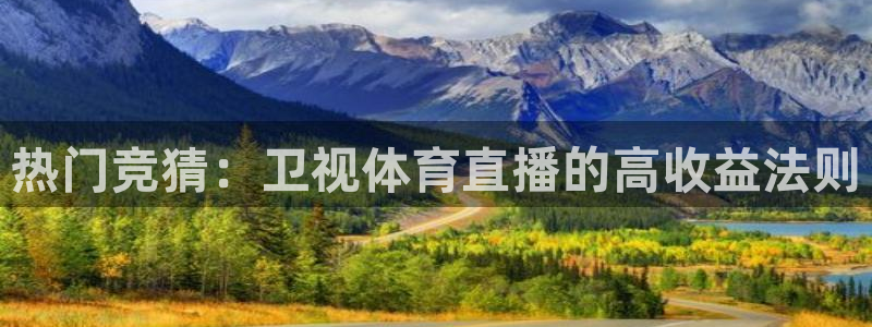 热门竞猜：卫视体育直播的高收益法则