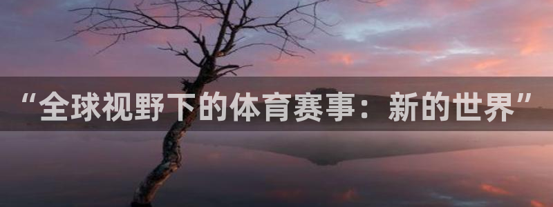 “全球视野下的体育赛事：新的世界”